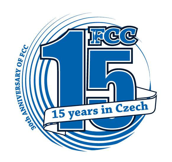 Logo FCC in czech 15 YEARS